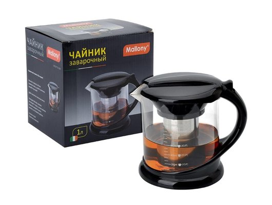 Чайник заварочный MALLONY 910108 Decotto-1000 1л